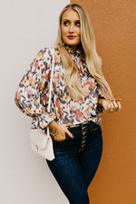 The Feasby Watercolor Floral Blouse