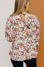 The Feasby Watercolor Floral Blouse