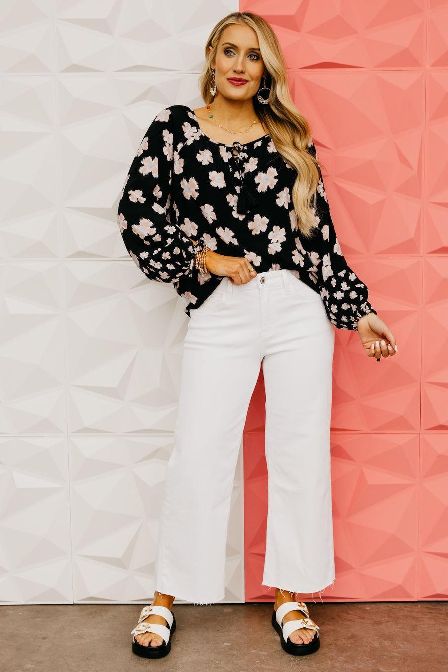 LoveStitch | The Aubriella Floral Blouse