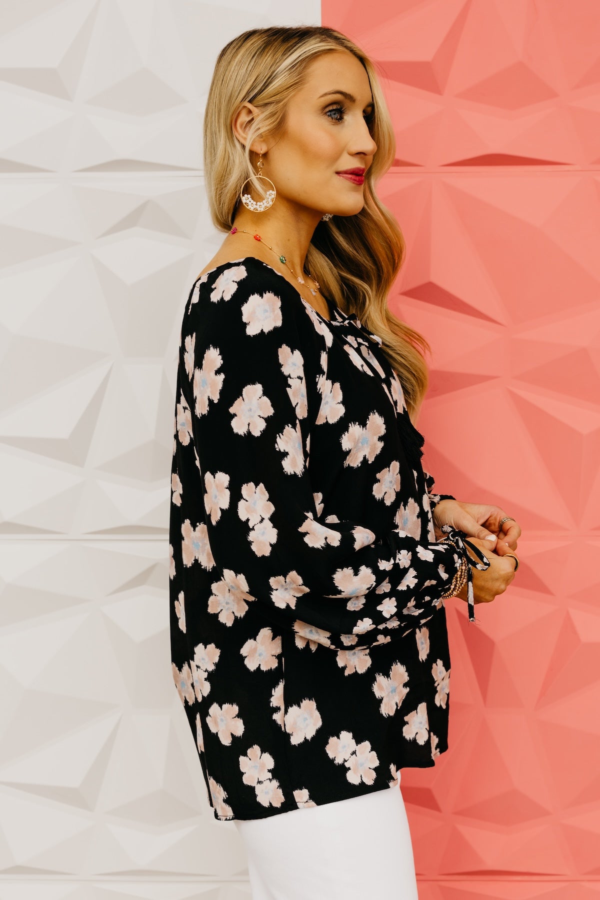LoveStitch | The Aubriella Floral Blouse