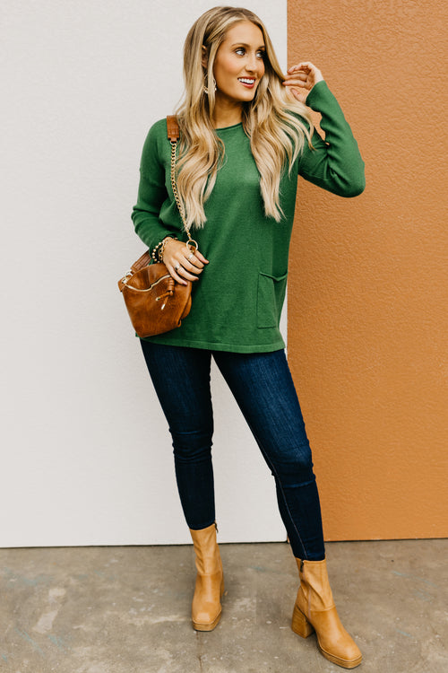 The Alvaro Double Pocket Sweater