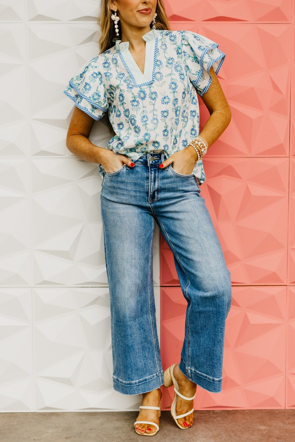 Flying Monkey Denim | The Sayler Crop Wide Leg Denim