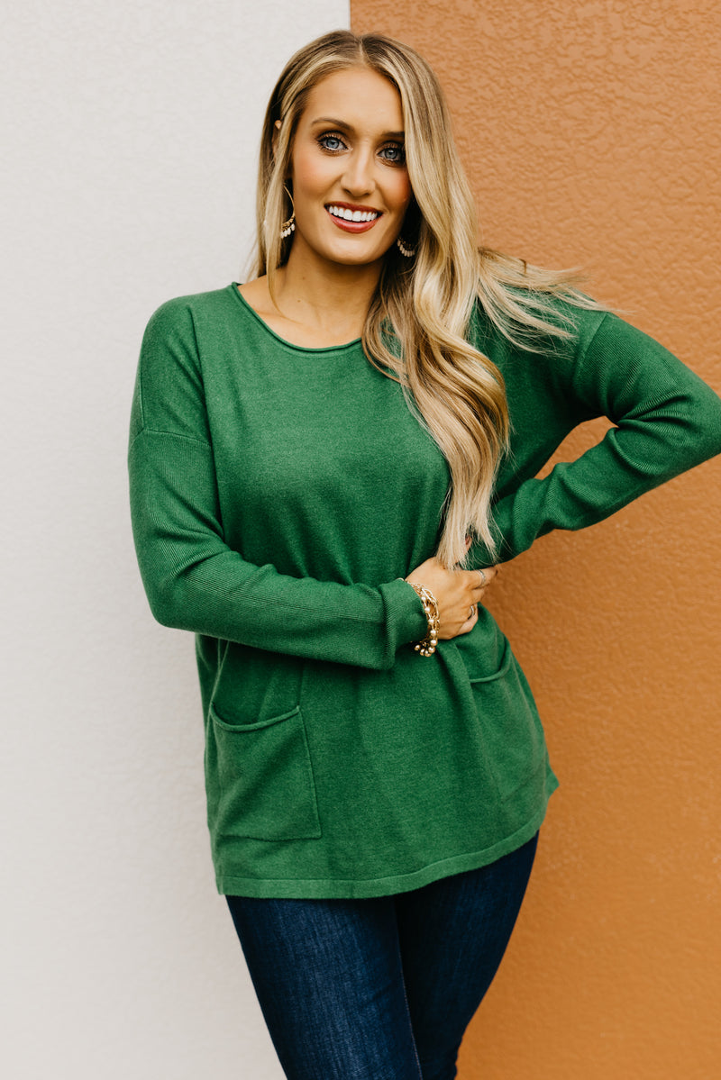 The Alvaro Double Pocket Sweater