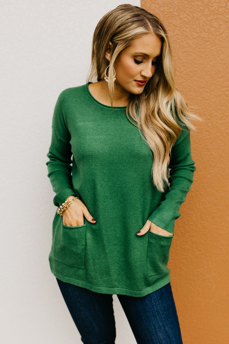 The Alvaro Double Pocket Sweater