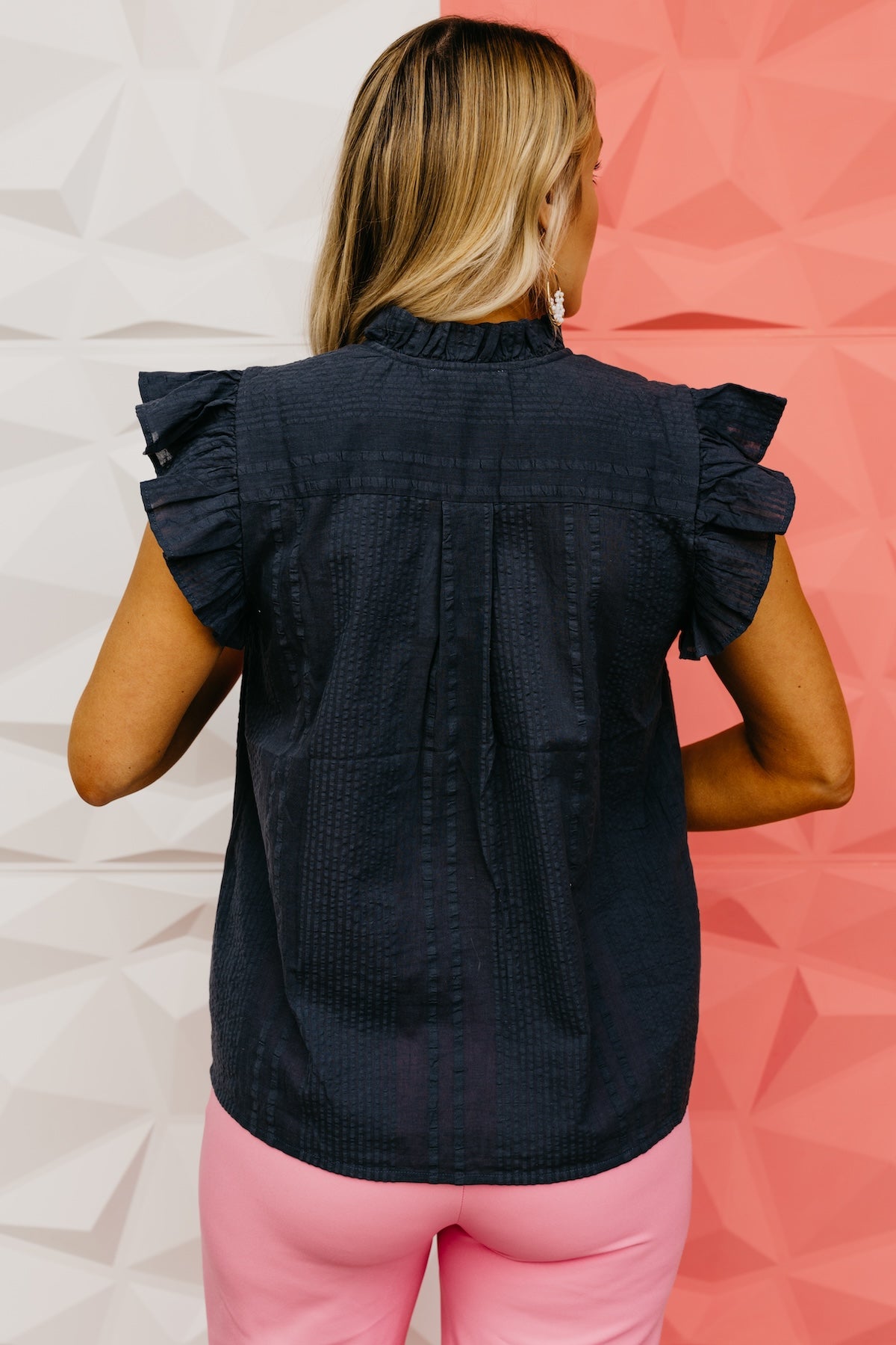 The Norah Embroidered Button Down Shirt