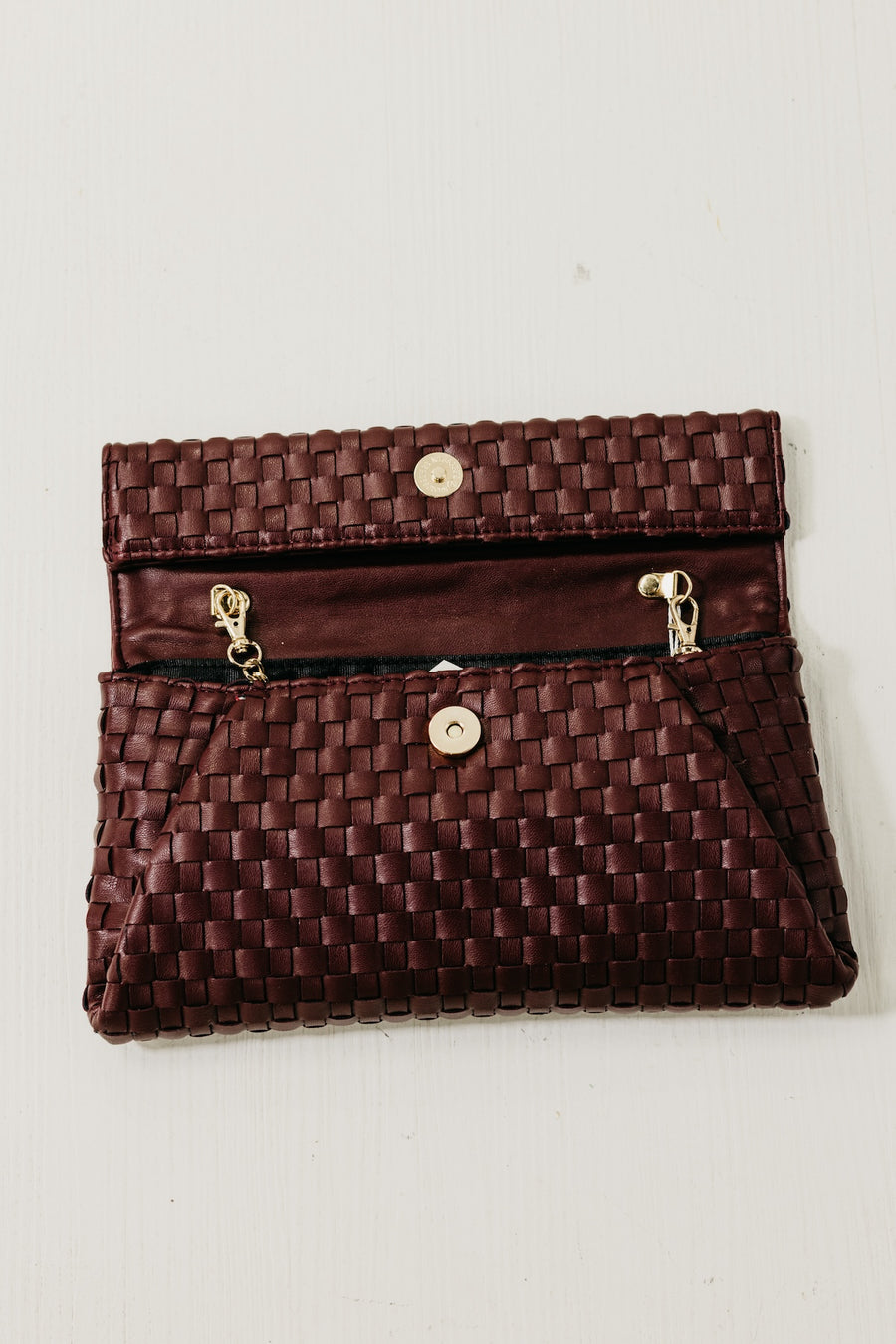 The Markie Woven Crossbody Bag