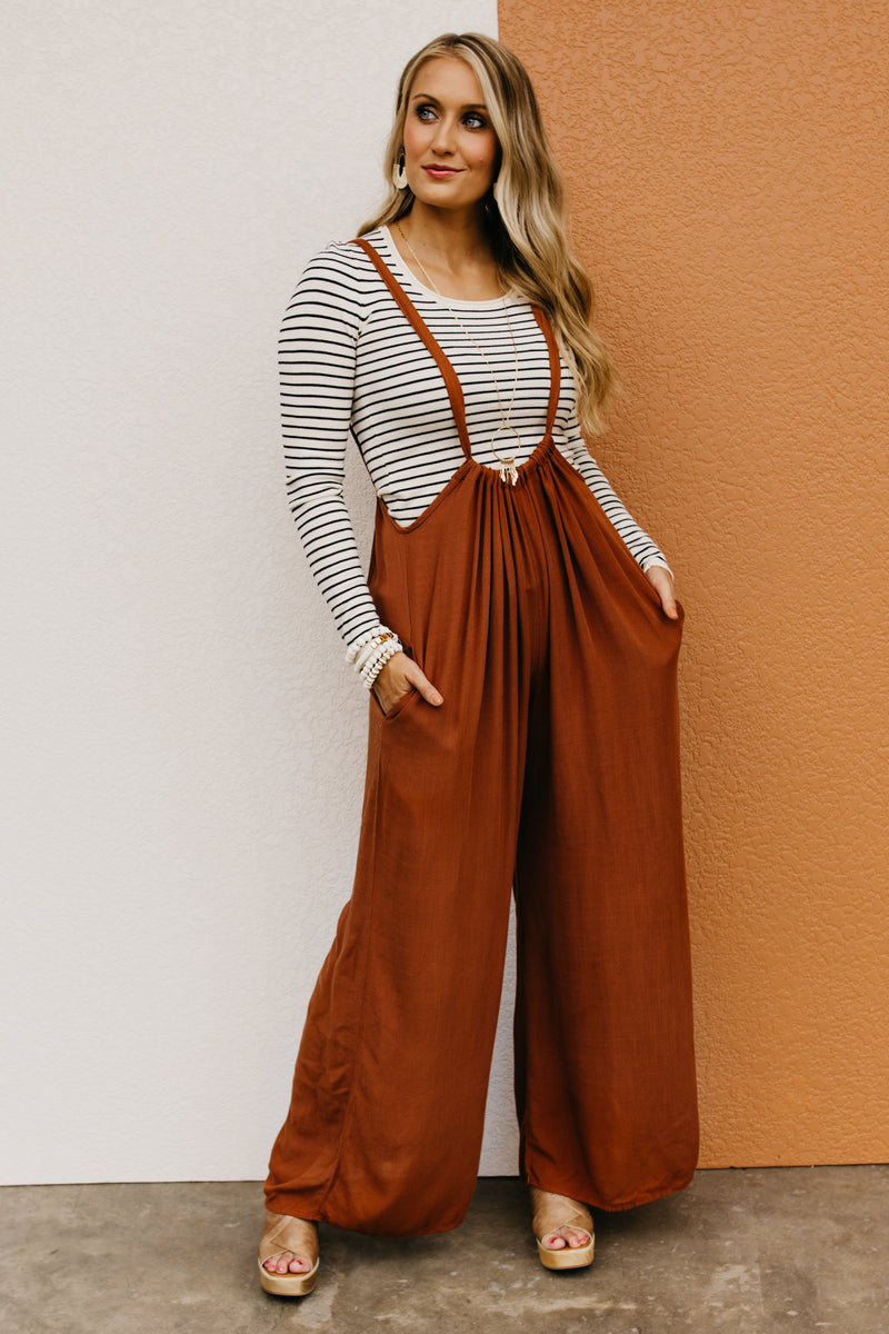 The Kaydence Suspender Jumpsuit