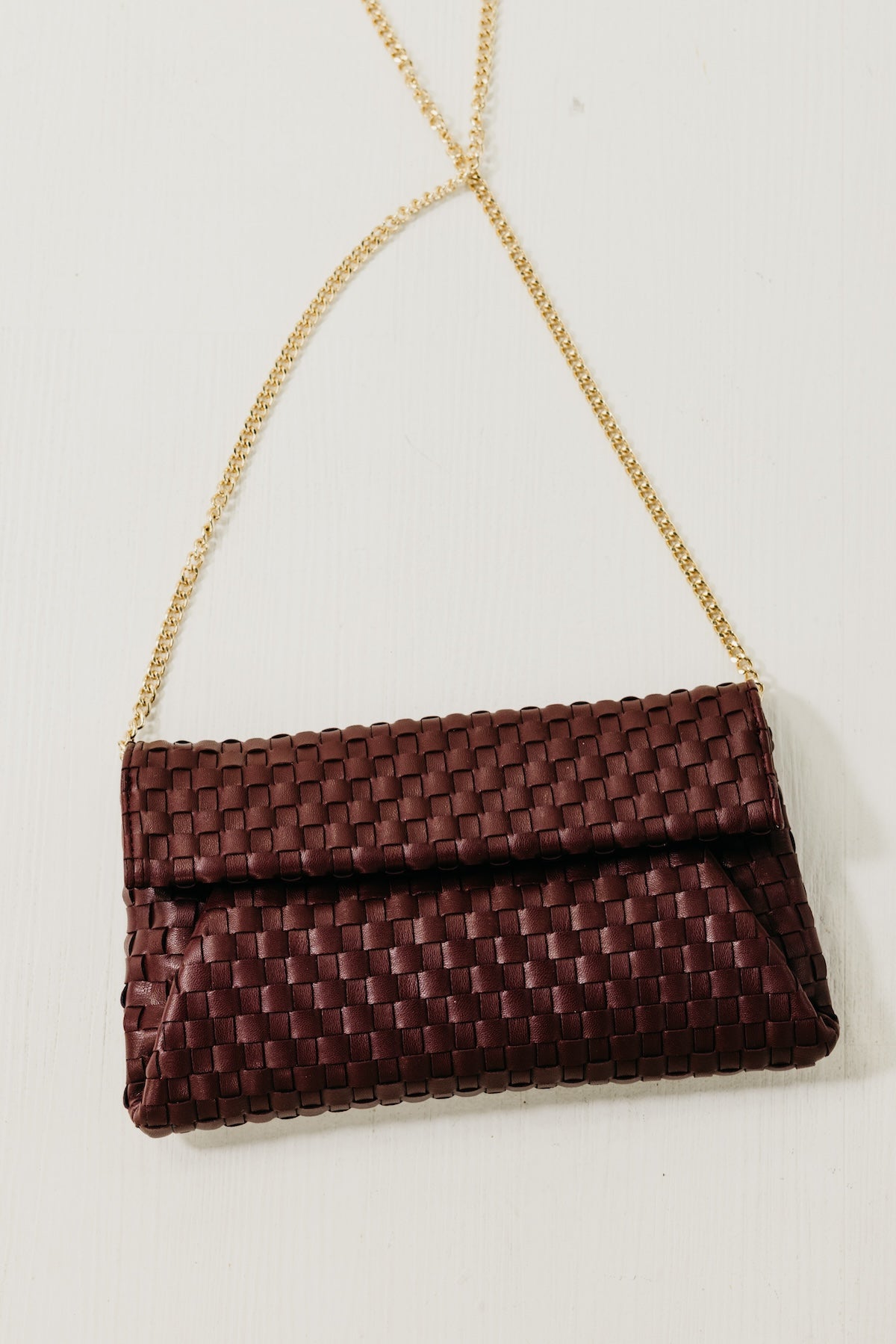 The Markie Woven Crossbody Bag