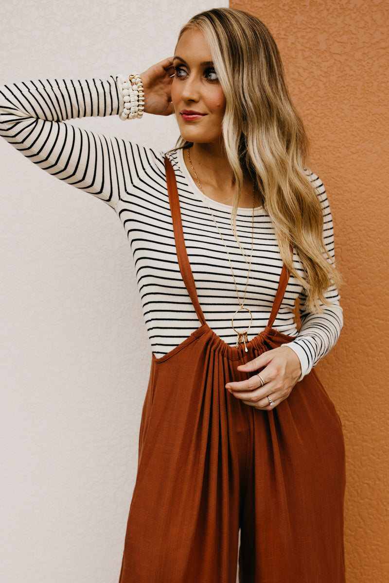 The Kaydence Suspender Jumpsuit