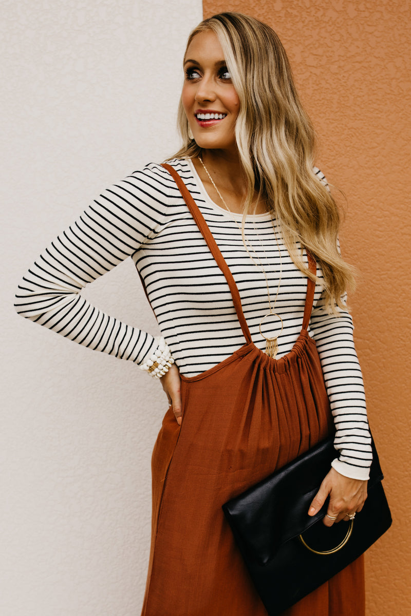 The Kaydence Suspender Jumpsuit