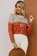 The Wishlist Emmie Gradient Striped Sweater