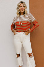 The Wishlist Emmie Gradient Striped Sweater
