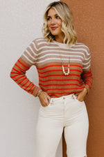 The Wishlist Emmie Gradient Striped Sweater