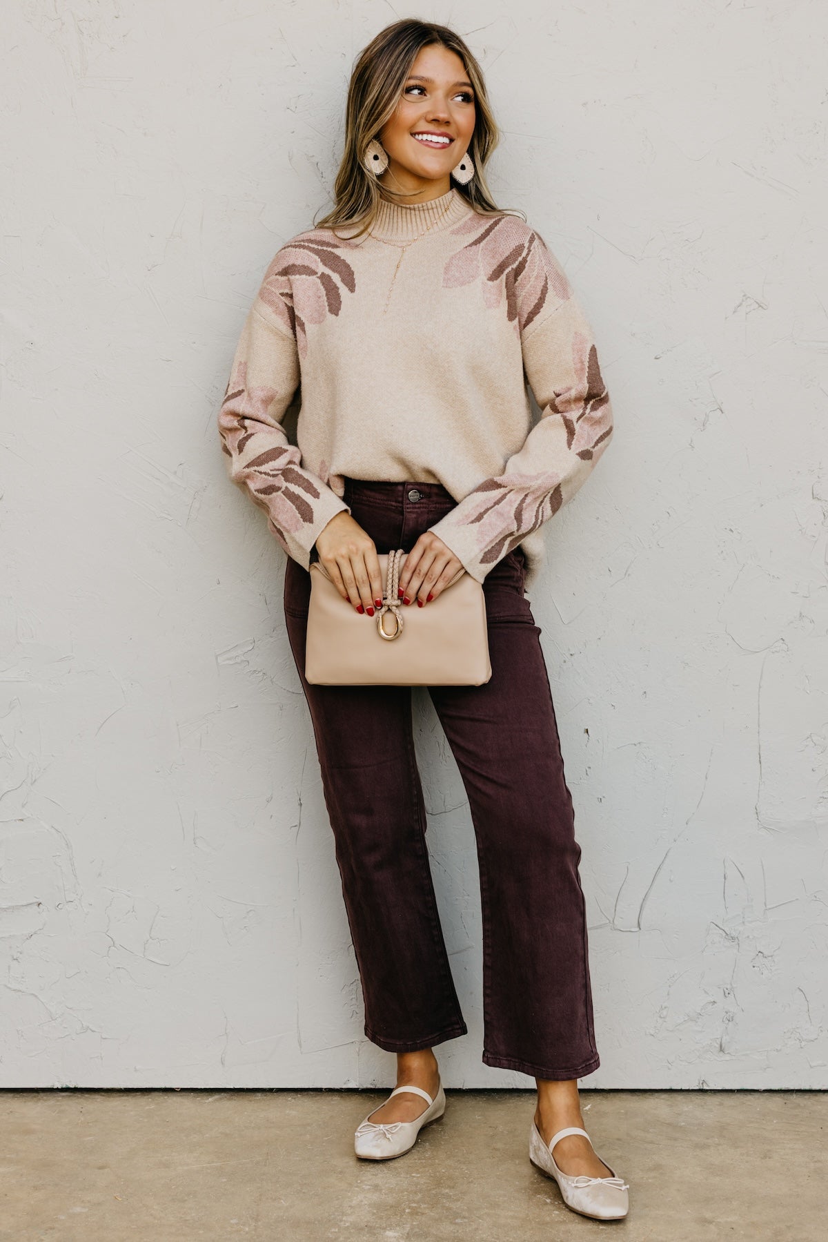 The Taylin Floral Sweater