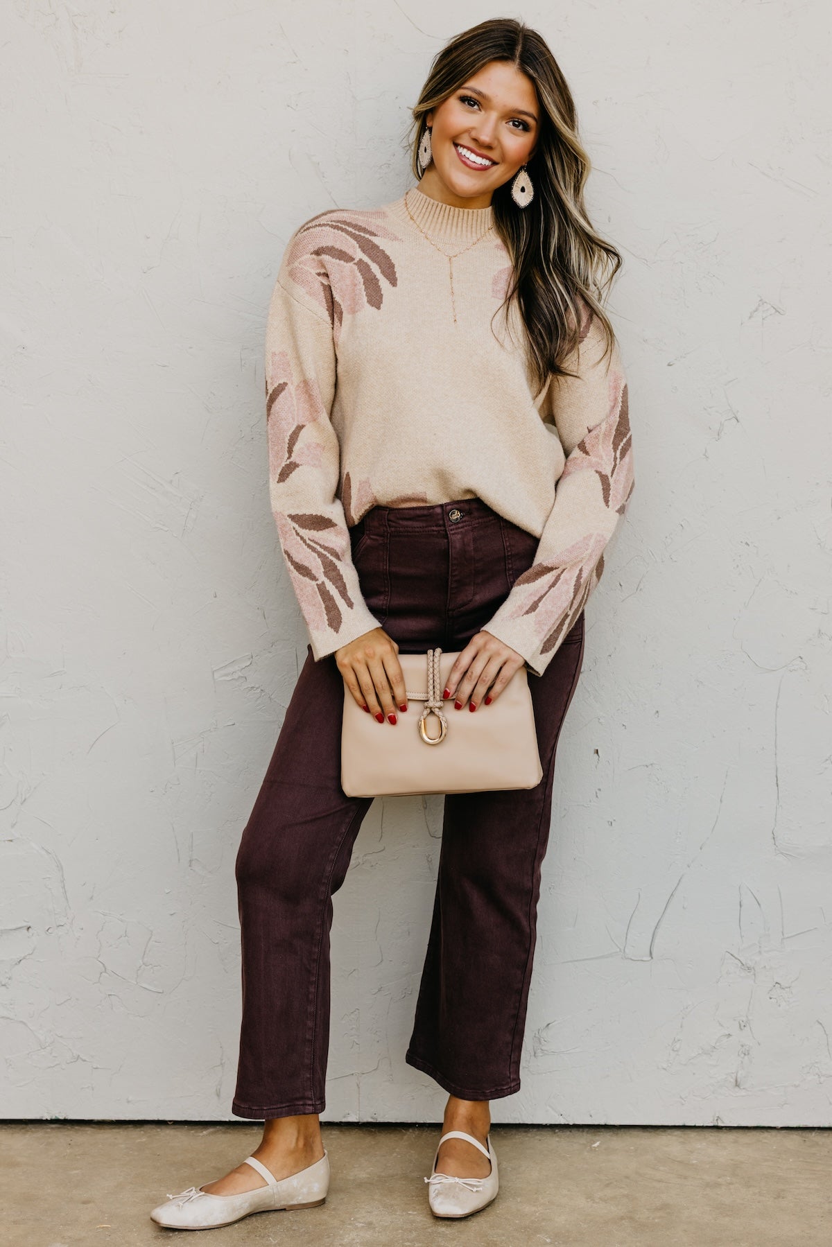 The Taylin Floral Sweater