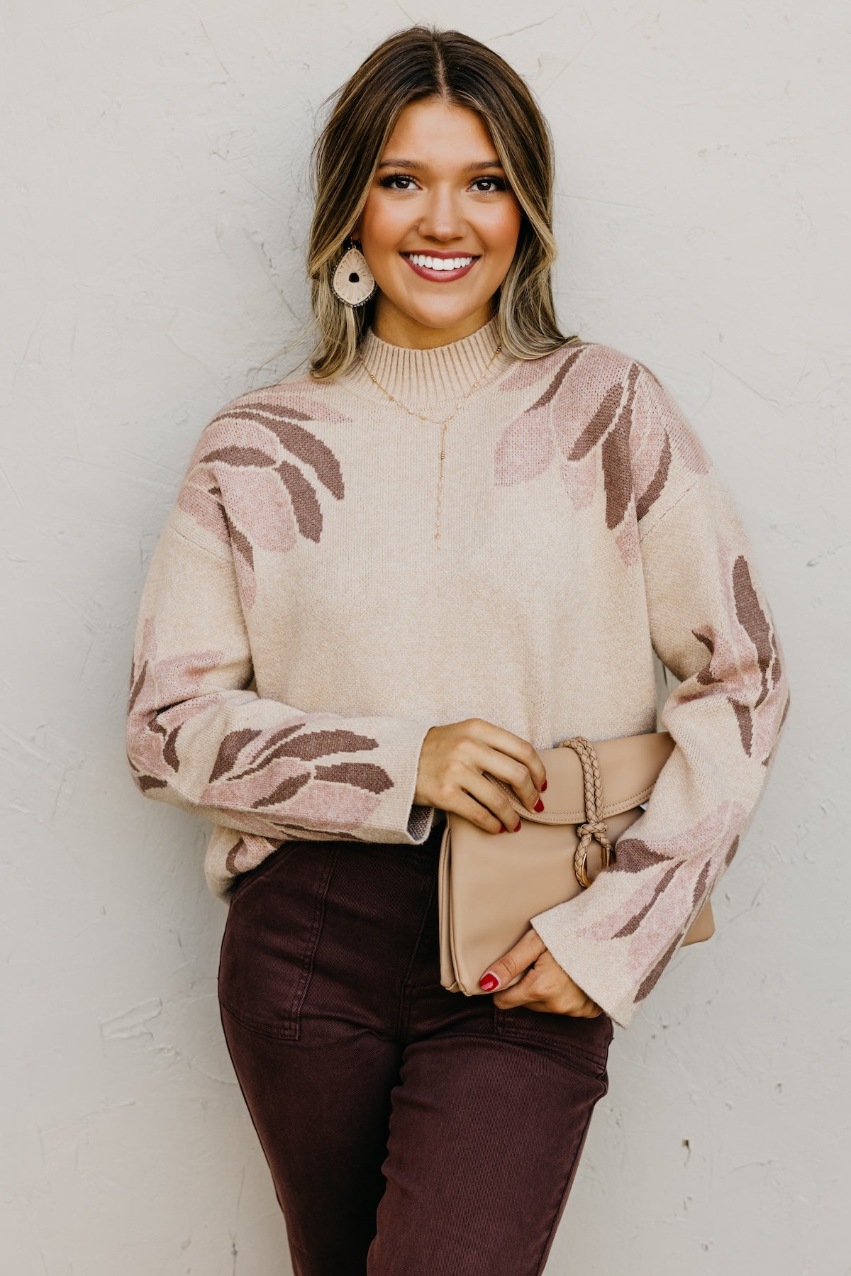 The Taylin Floral Sweater