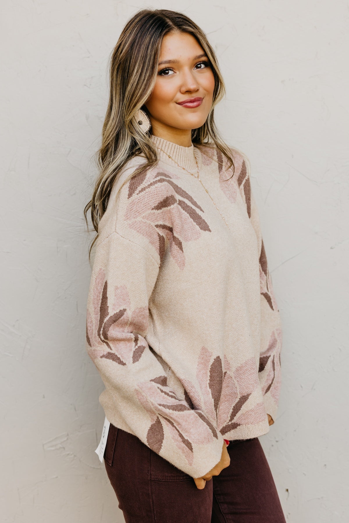 The Taylin Floral Sweater