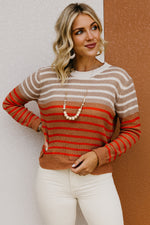 The Wishlist Emmie Gradient Striped Sweater