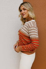 The Wishlist Emmie Gradient Striped Sweater