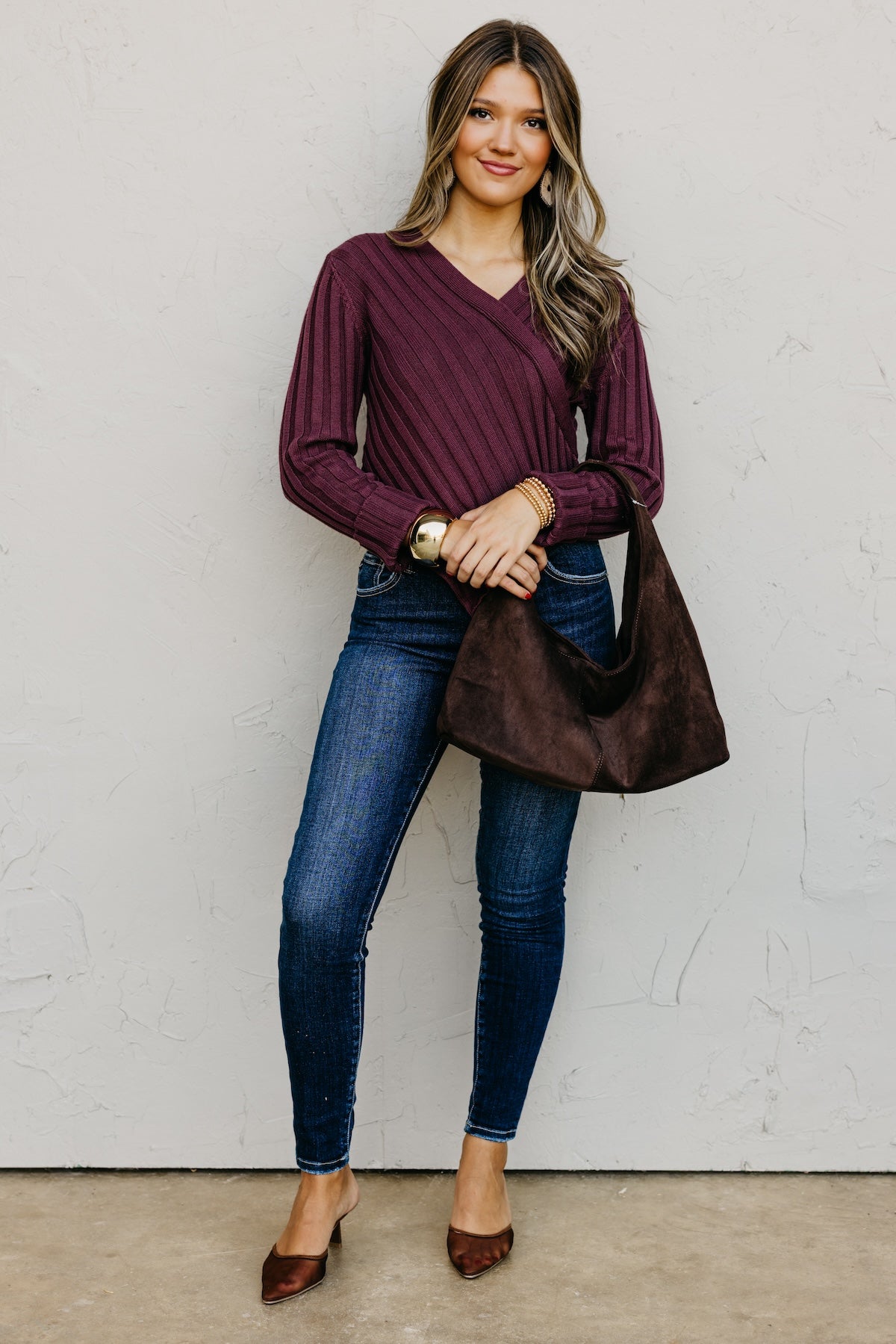 The Lotus Asymmetrical Hem Line Sweater