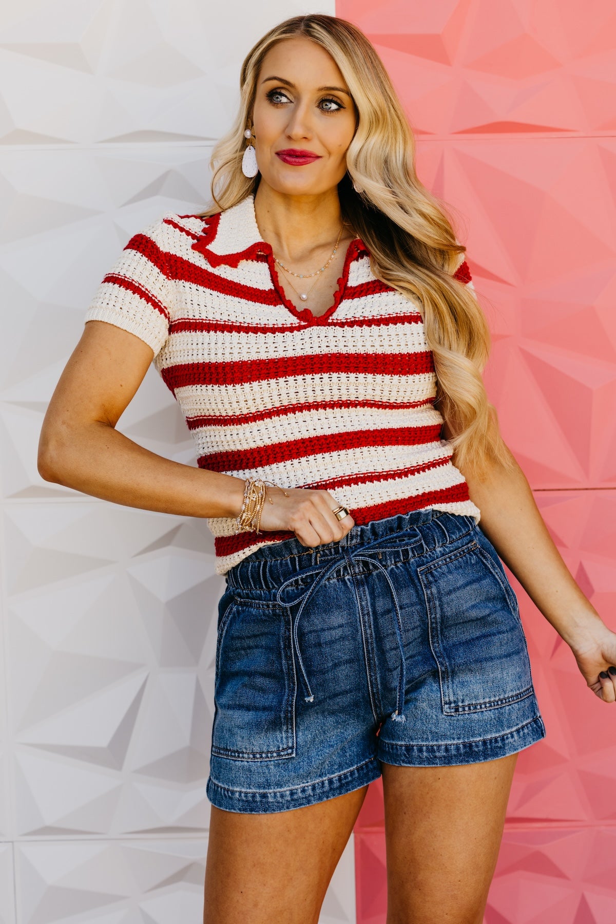 The Jaxon Scallop Crochet Top