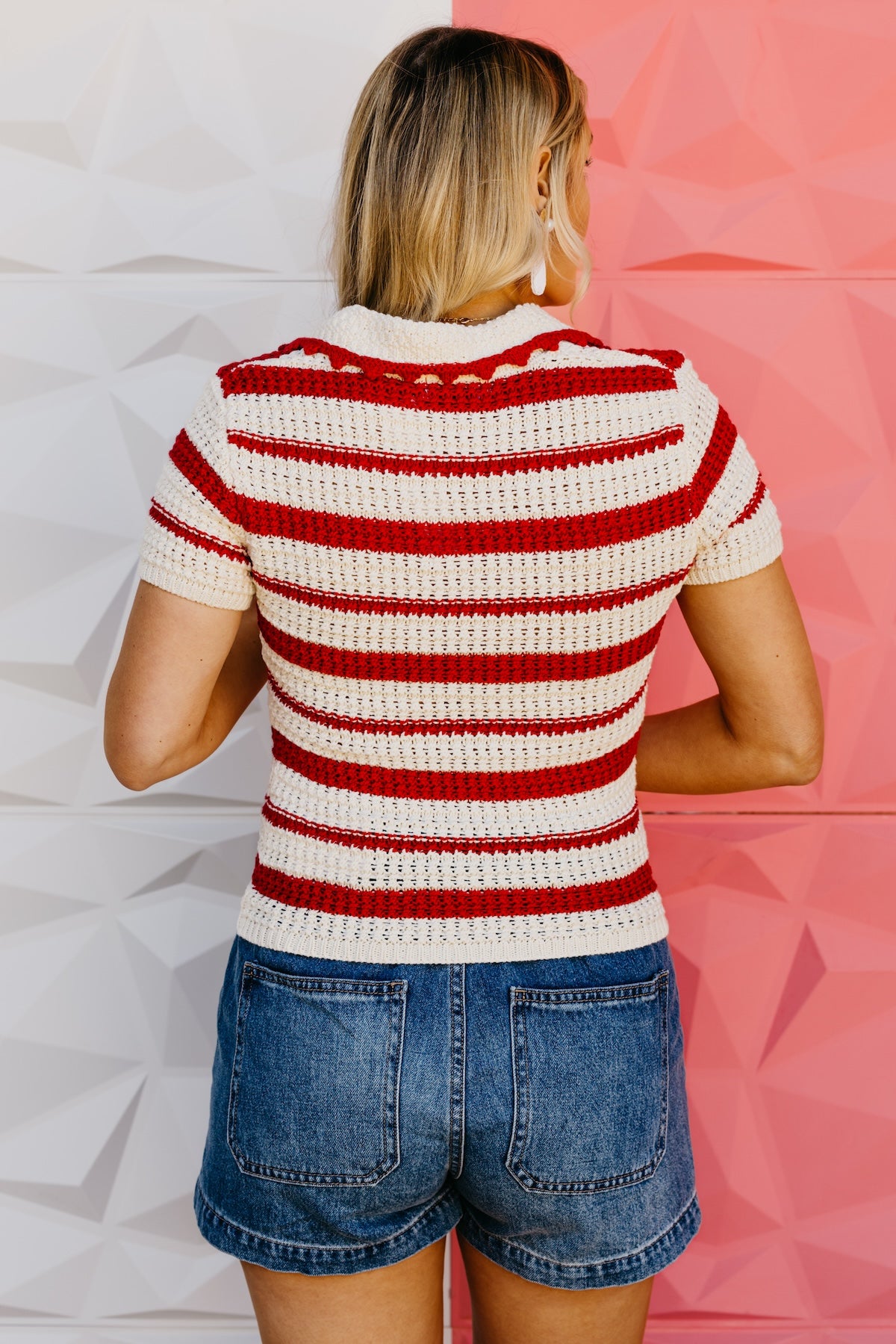 The Jaxon Scallop Crochet Top