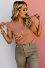 The Mickey Striped Fall Tee