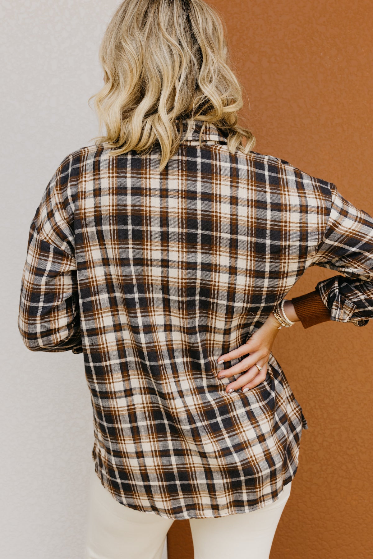 The Dani Boyfriend Flannel Shirt  - FINAL SALE