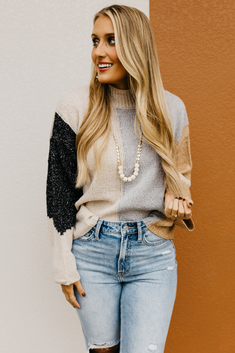 The Alisha Colorblock Sweater