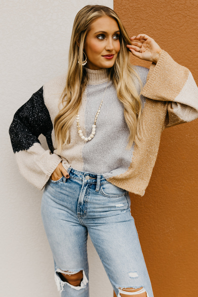 The Alisha Colorblock Sweater