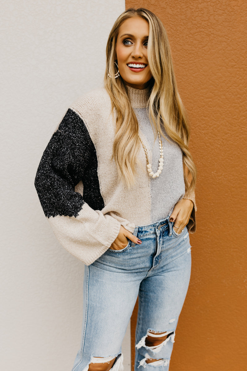 The Alisha Colorblock Sweater