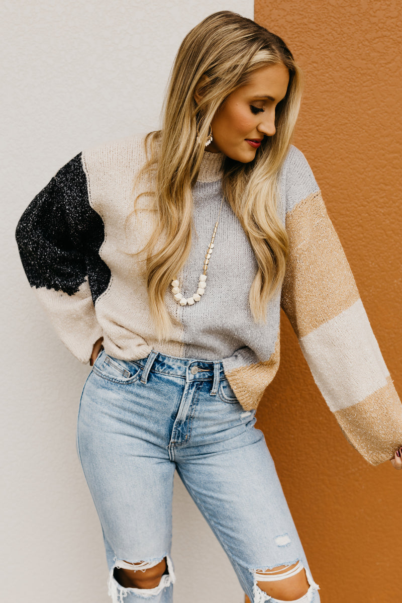 The Alisha Colorblock Sweater