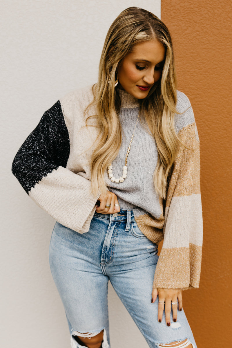 The Alisha Colorblock Sweater