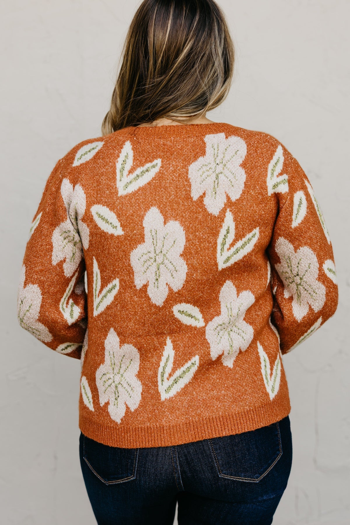 The Murphy Floral Sweater Cardigan