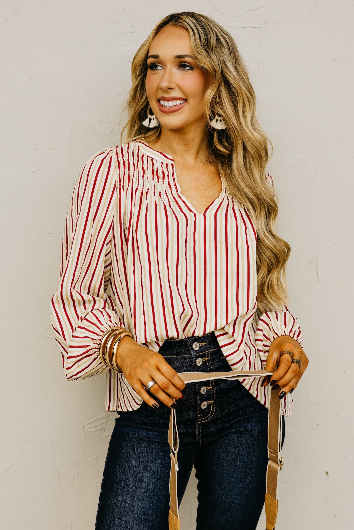 The Beverly Multi Stripe Top