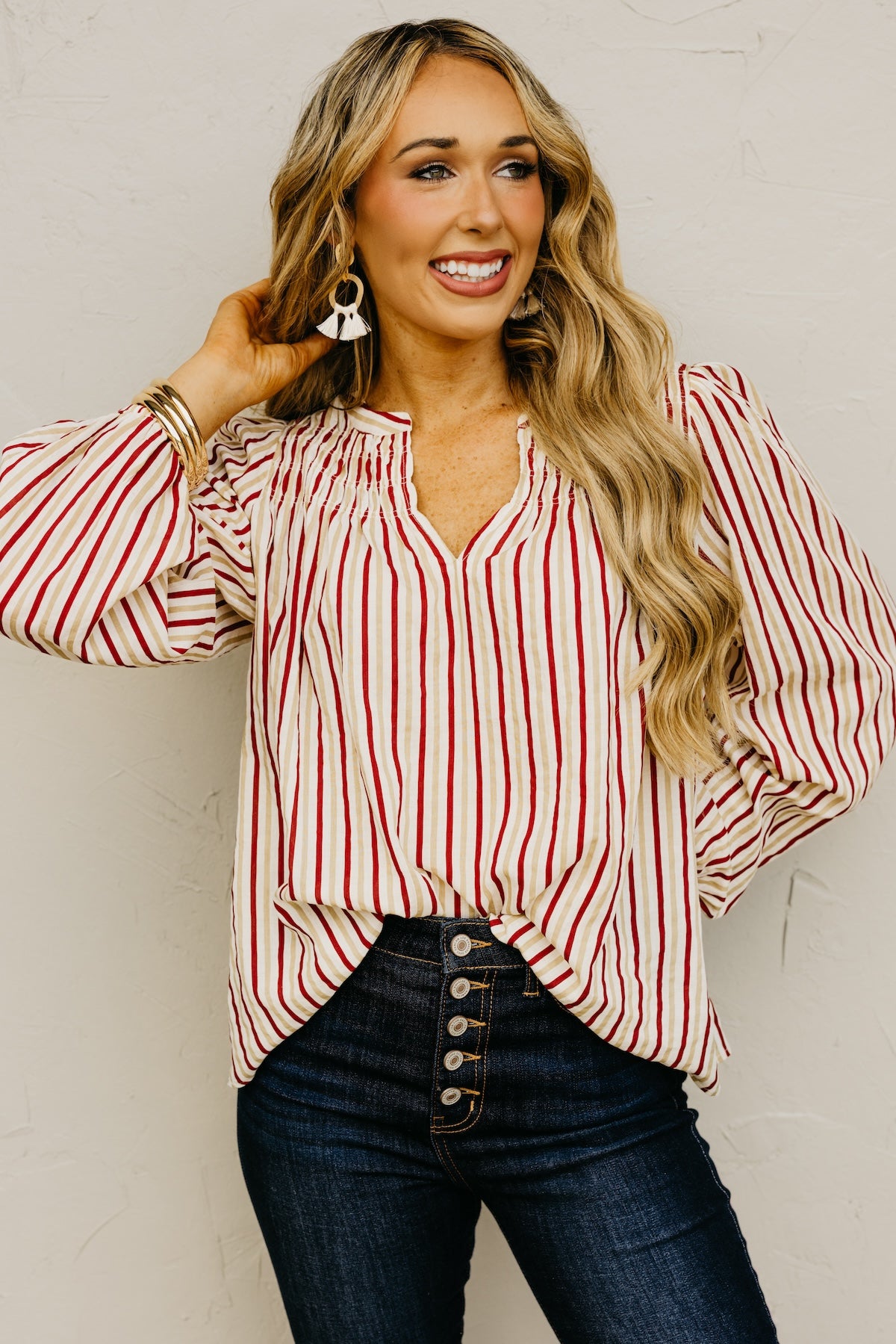 The Beverly Multi Stripe Top