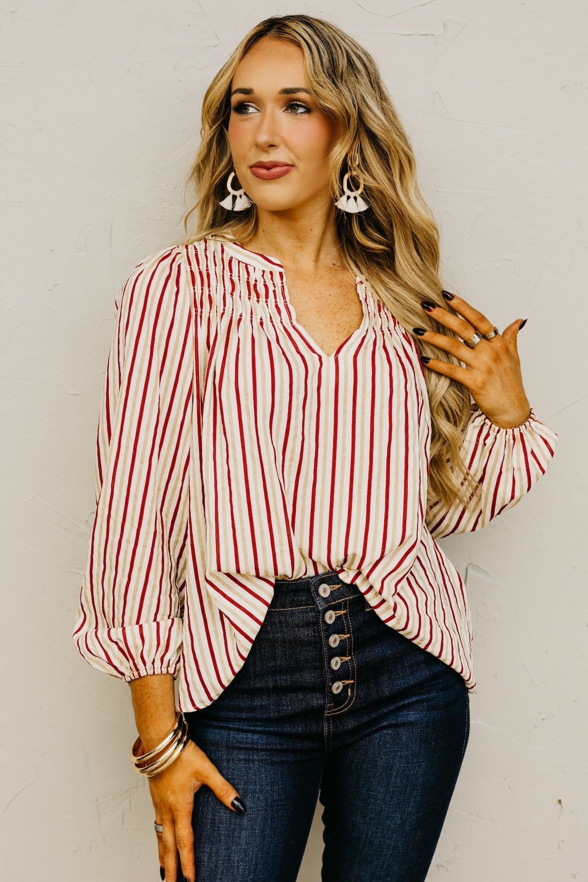 The Beverly Multi Stripe Top