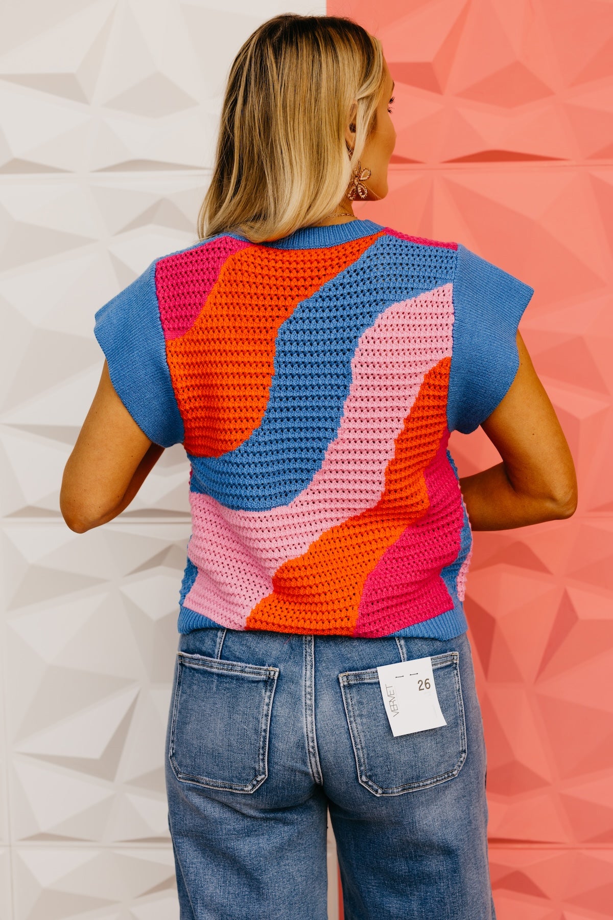 The Emerson Color Block Knit Sweater