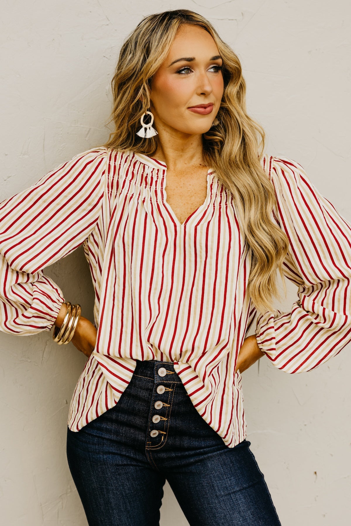 The Beverly Multi Stripe Top