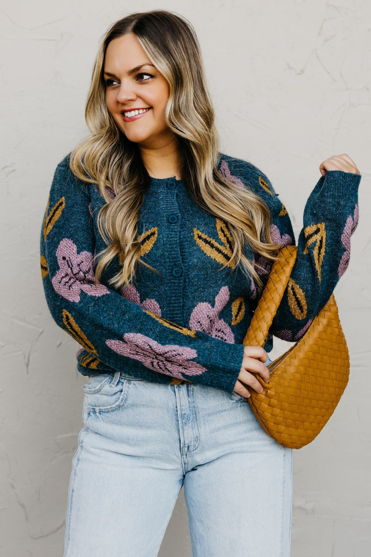 The Murphy Floral Sweater Cardigan