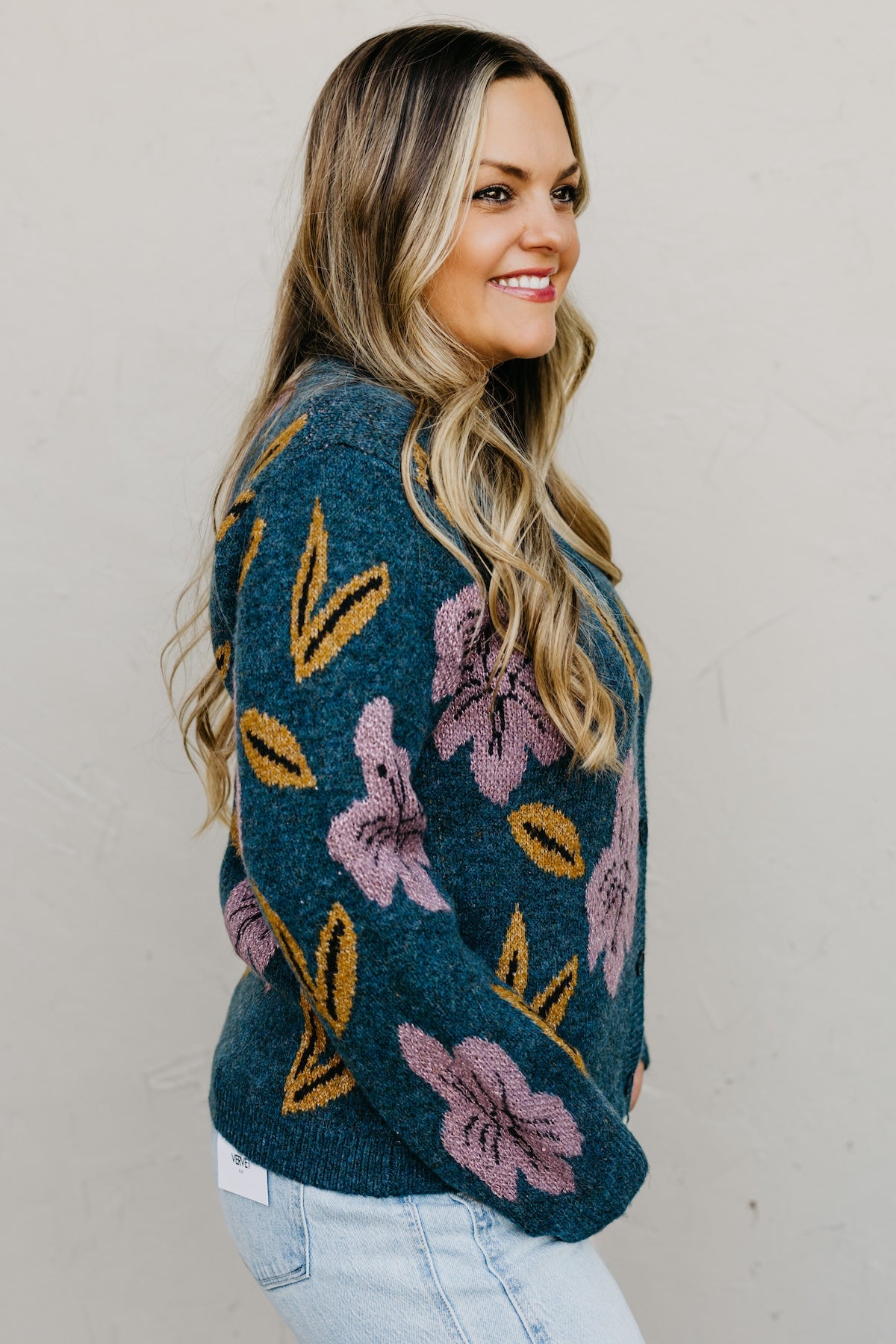 The Murphy Floral Sweater Cardigan