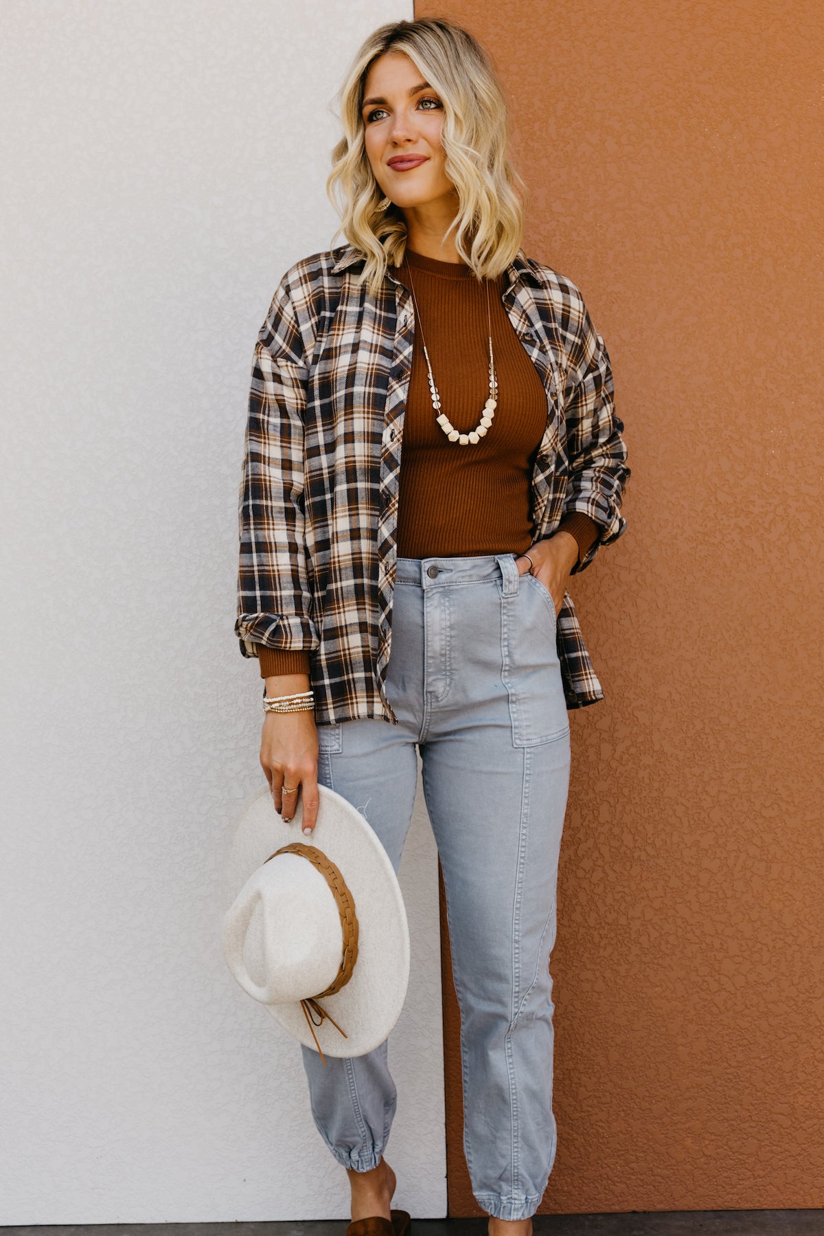 The Dani Boyfriend Flannel Shirt  - FINAL SALE