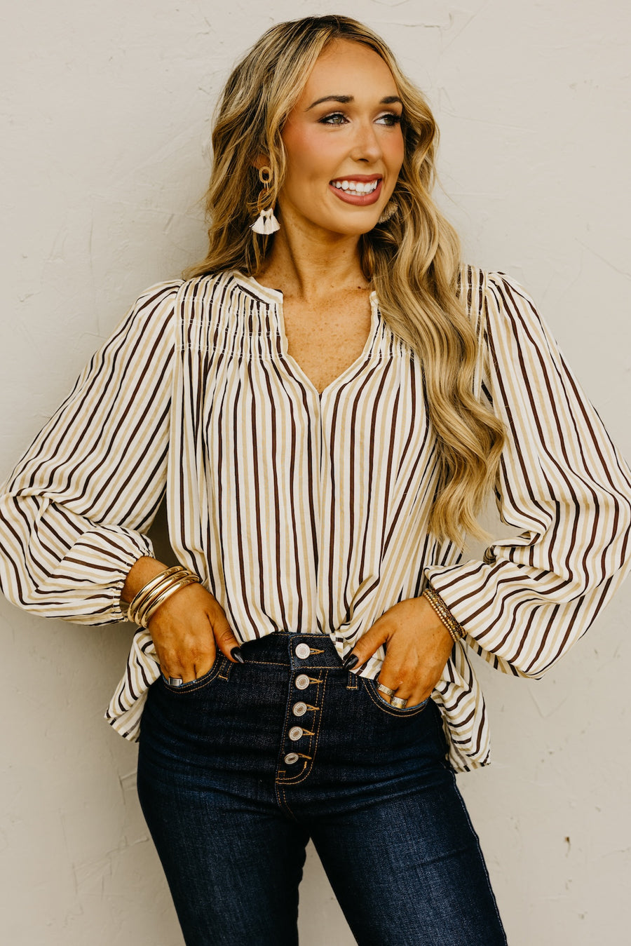 The Beverly Multi Stripe Top