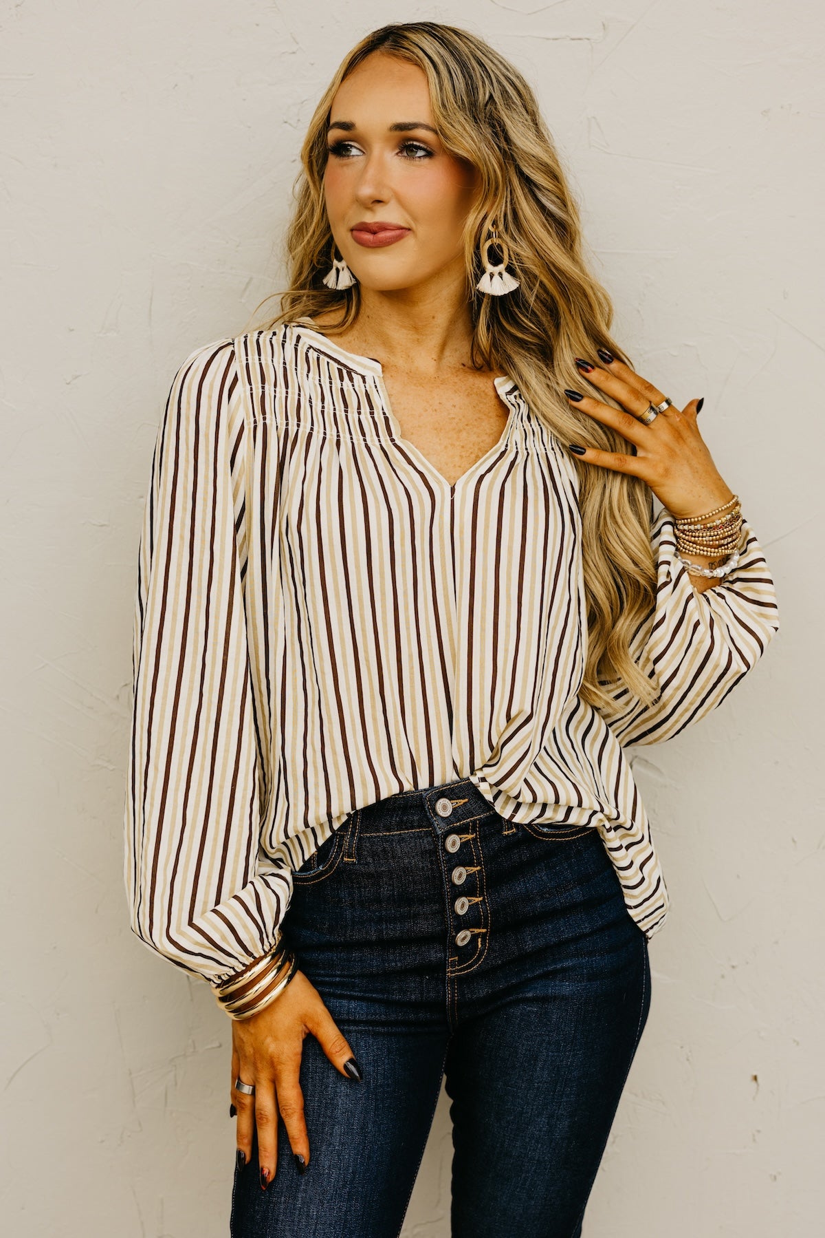 The Beverly Multi Stripe Top