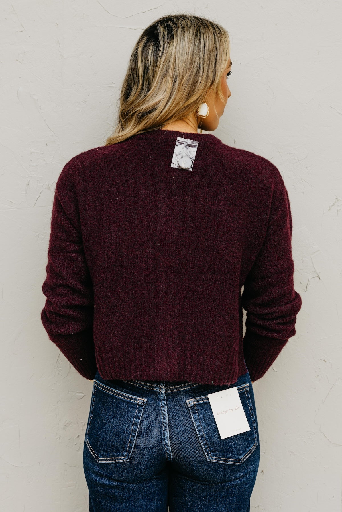 The Wesley Fuzzy Button Cardigan