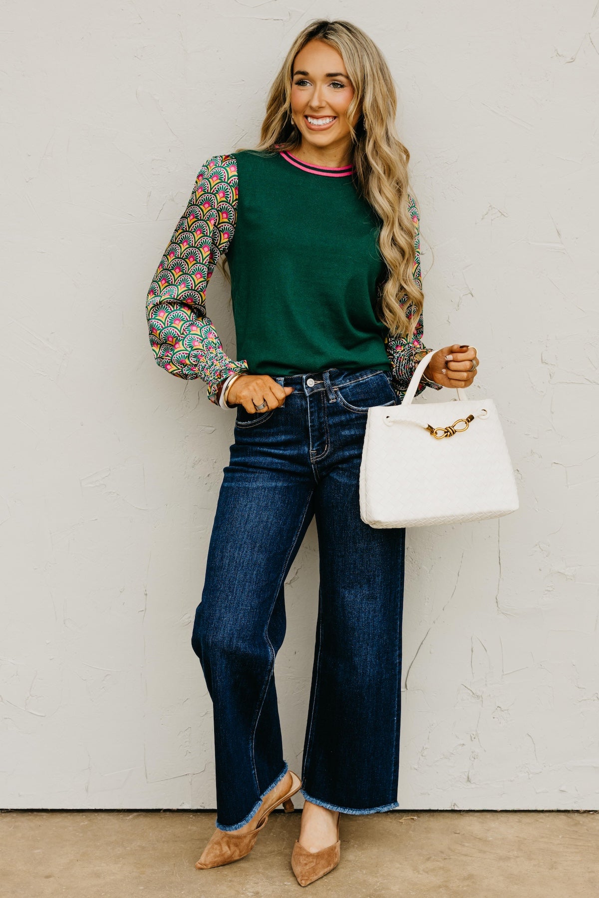 The Calliope Mixed Media Sweater