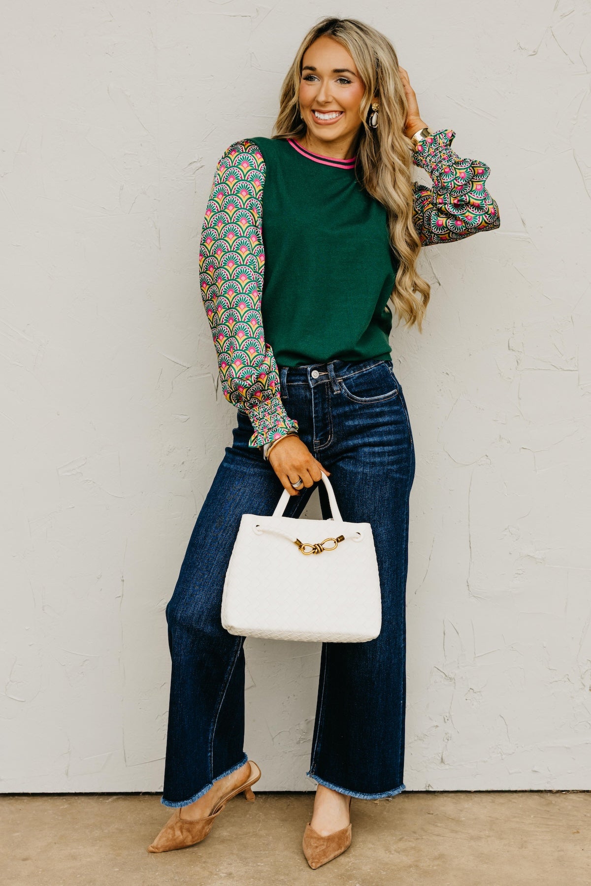 The Calliope Mixed Media Sweater