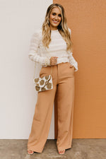 The Jade Smocked Sequin Blouse
