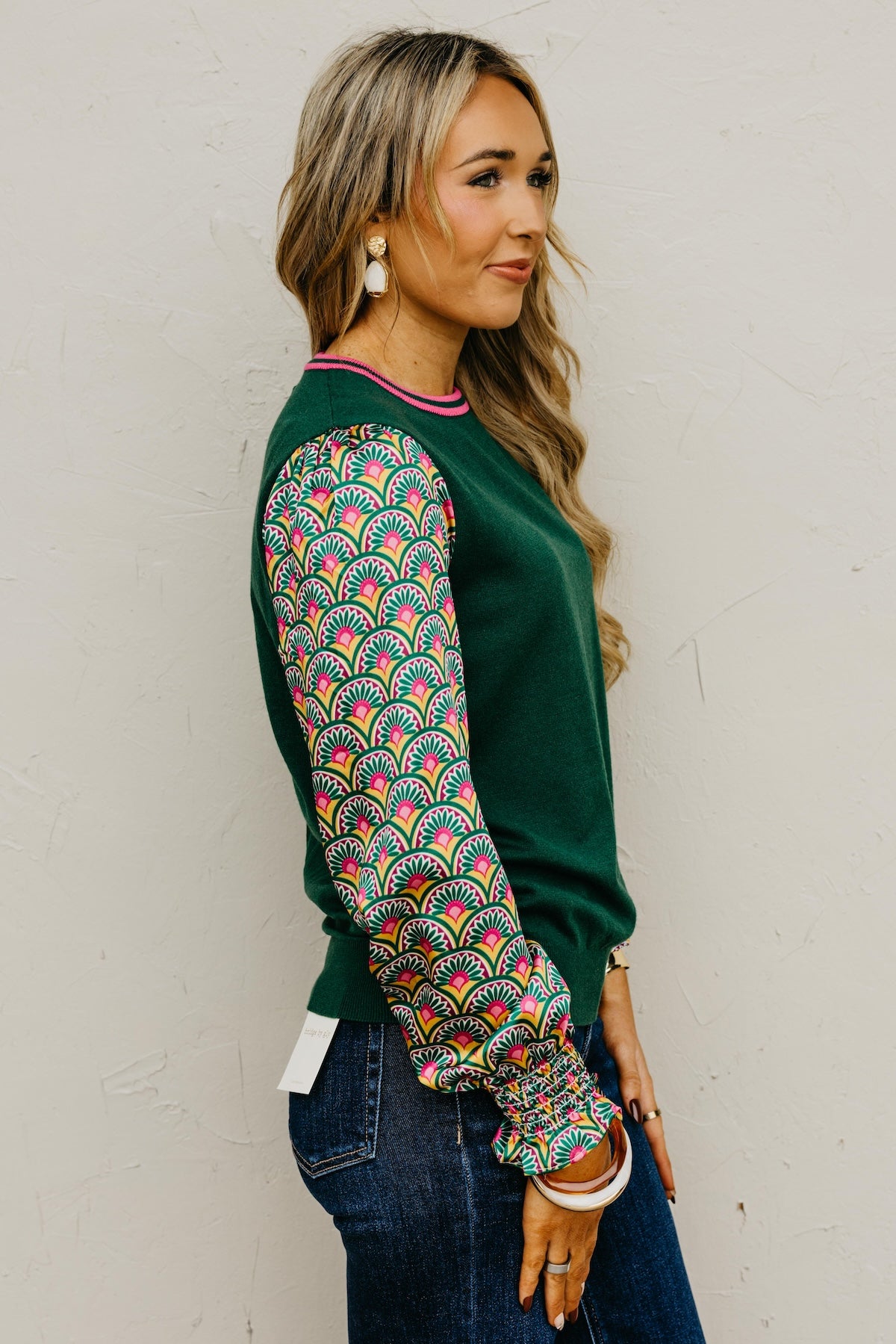 The Calliope Mixed Media Sweater