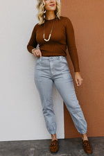 Kan Can Denim | High Rise Denim Jogger - KC7927GR